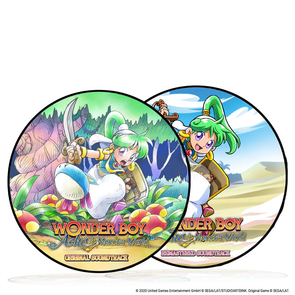 WONDER BOY ASHA IN MONSTER WORLD Very Ok Vinyl
