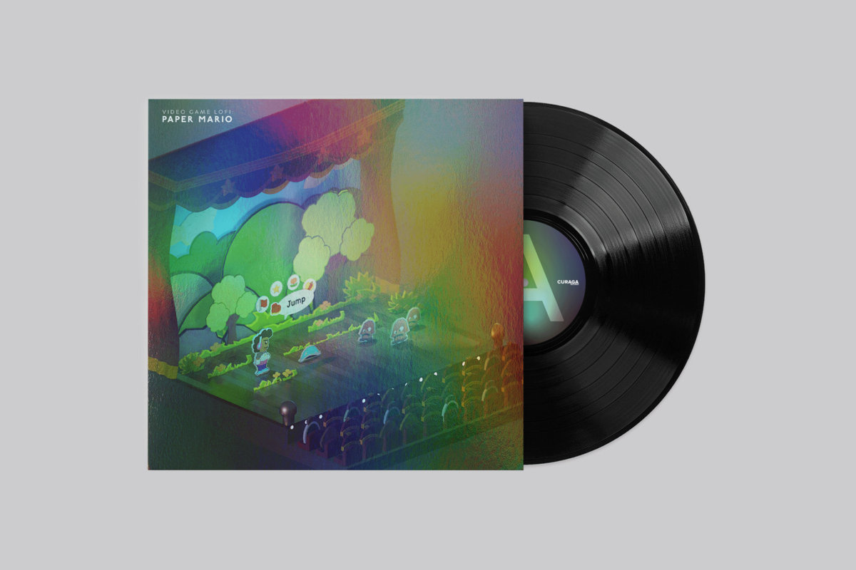 完売　入手困難　LoFi: Paper Mario (アナログレコード) Video Game LoFi: Paper Mario – Very Ok Vinyl