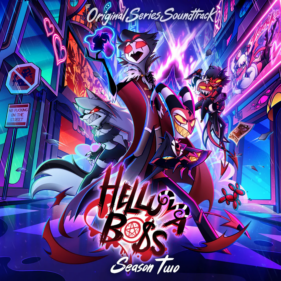 Helluva Boss: Season Two Vinyl Record Album Cover