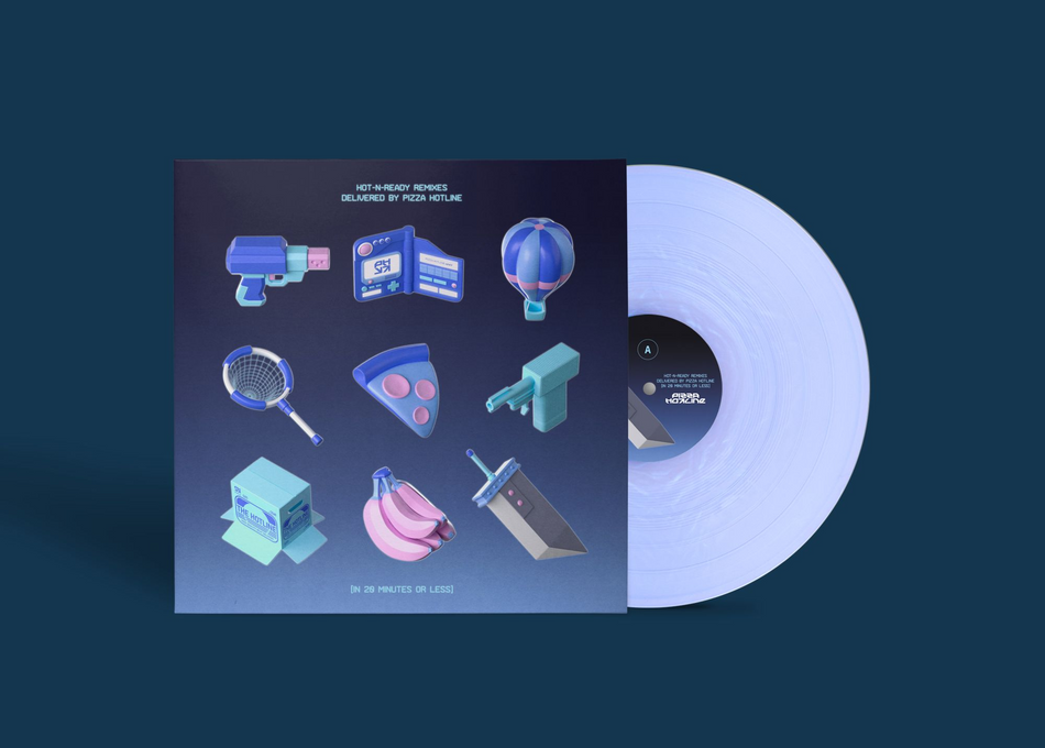 Hot-N-Ready Remixes Delivered by Pizza Hotline [In 20 Minutes or Less] (Coloured Vinyl)