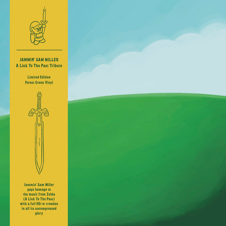 Jammin' Sam Miller - A Link To The Past Tribute Vinyl Record Cover Art