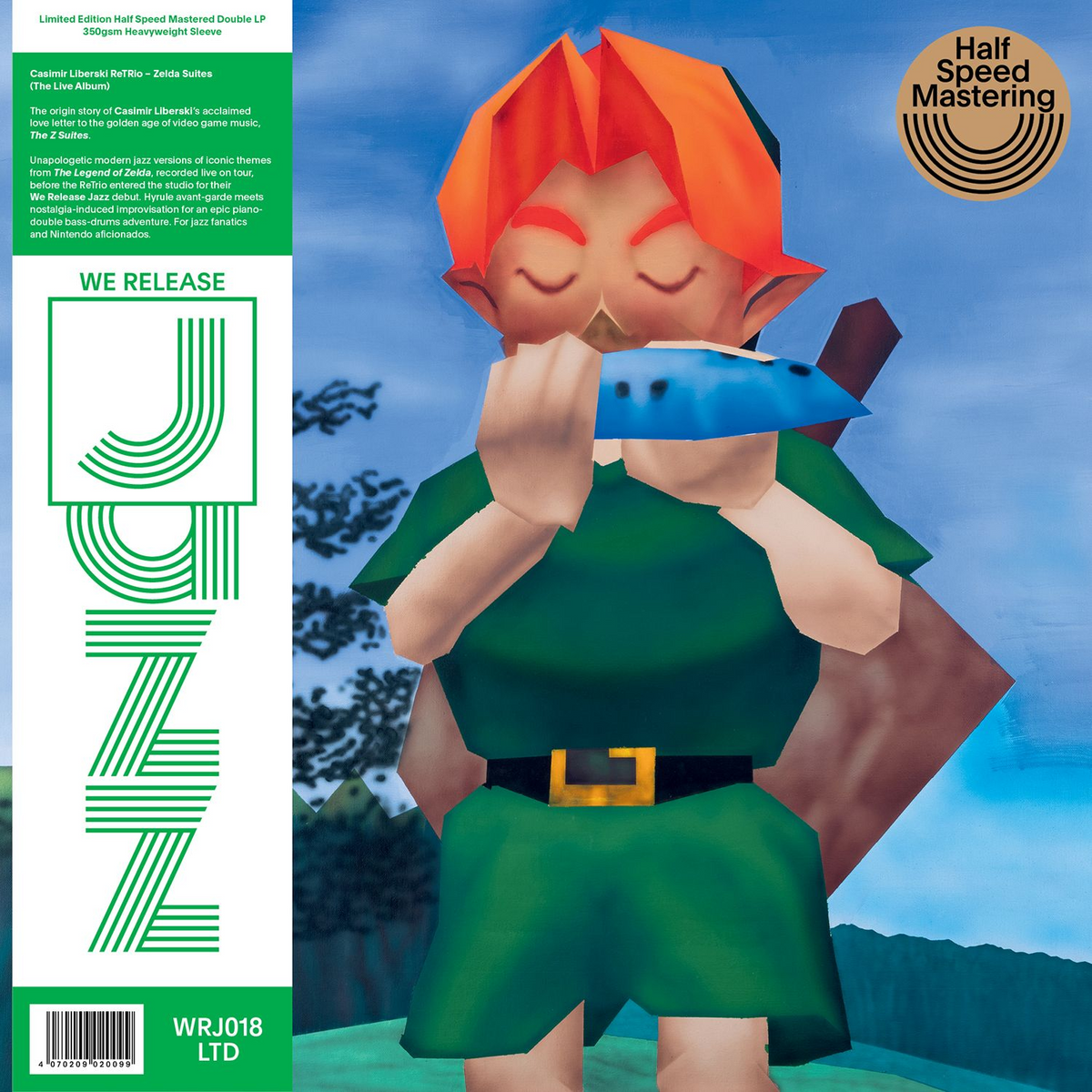 Zelda Suites (The Live Album) Vinyl Record Cover Art