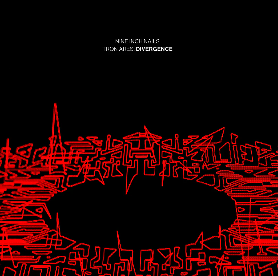 TRON Ares: Divergence Vinyl Record Cover Art