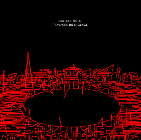 TRON Ares: Divergence Vinyl Record Cover Art