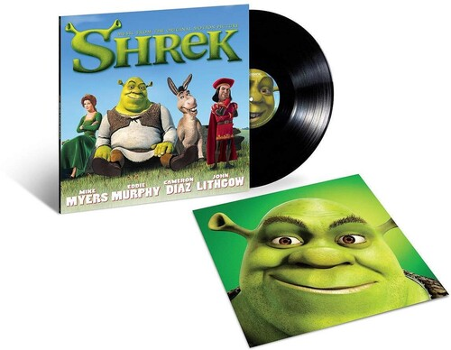 Shrek Vinyl Record Black