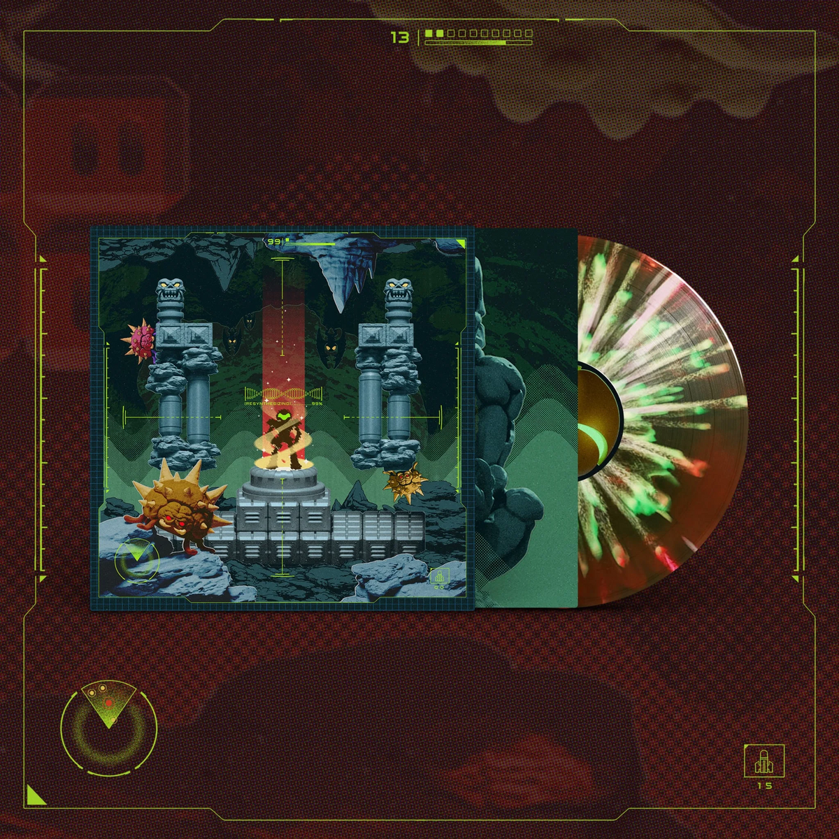 From the Depths of Zebeth: Metroid Resynthesized Vinyl Record