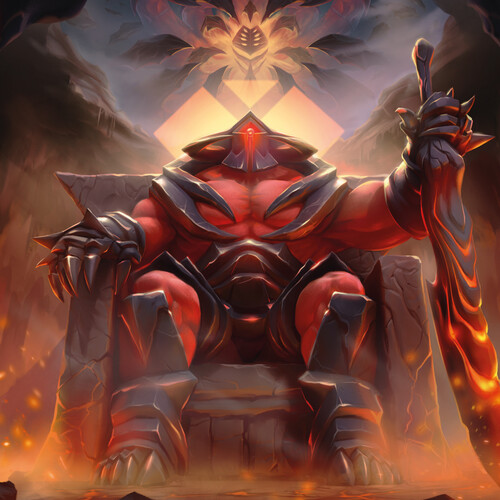 RuneScape: Elder God Wars Dungeon Vinyl Record Cover Art