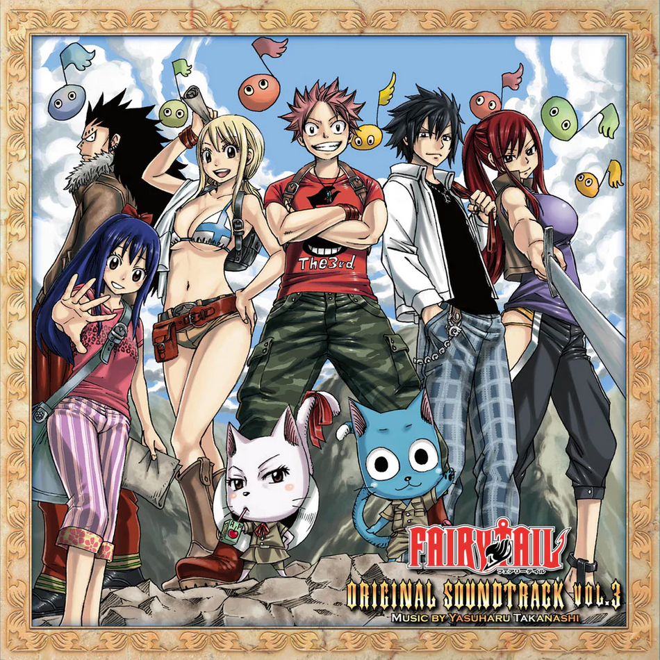 FAIRY TAIL Original Soundtrack Vol.3 vinyl record