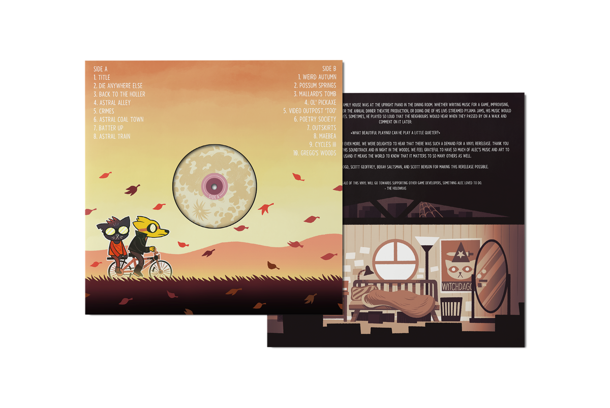 Night in the Woods Original Soundtrack Selections – Very Ok Vinyl Night in the Woods Original Soundtrack Selections – Very Ok Vinyl