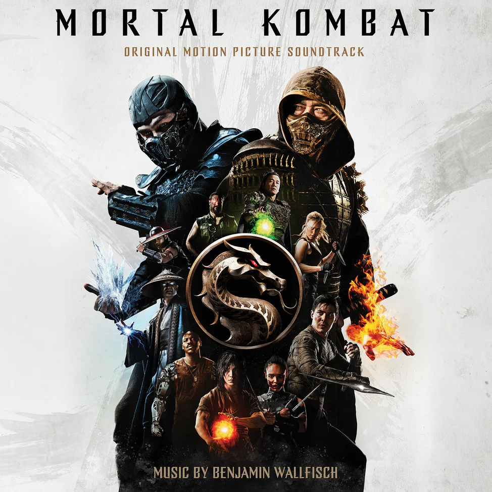 Mortal Kombat Vinyl Record Cover Art 