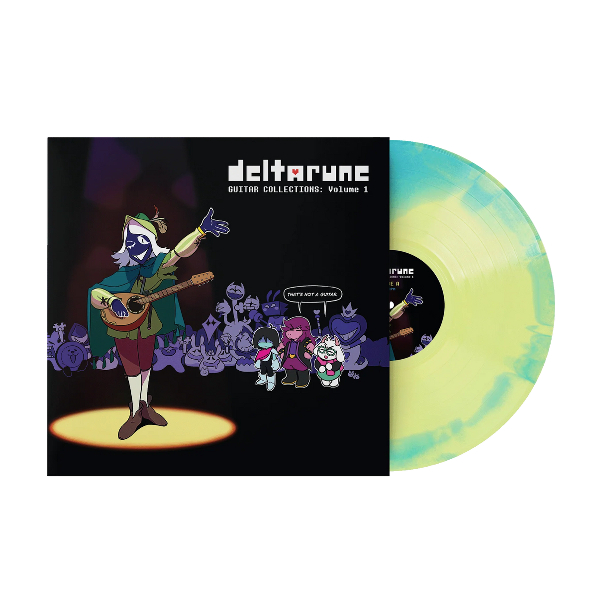 DELTARUNE Guitar Collections: Volume 1 Vinyl Record Album Cover