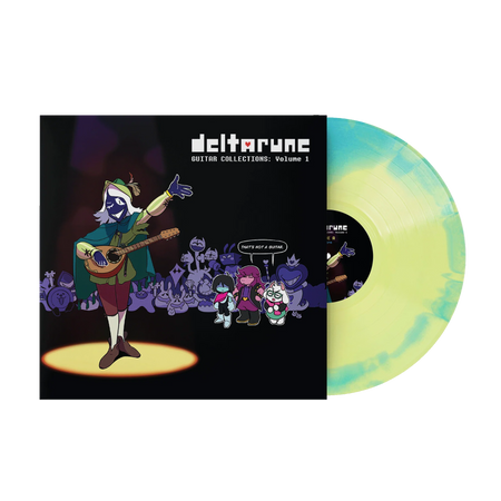 DELTARUNE Guitar Collections: Volume 1 Vinyl Record Album Cover
