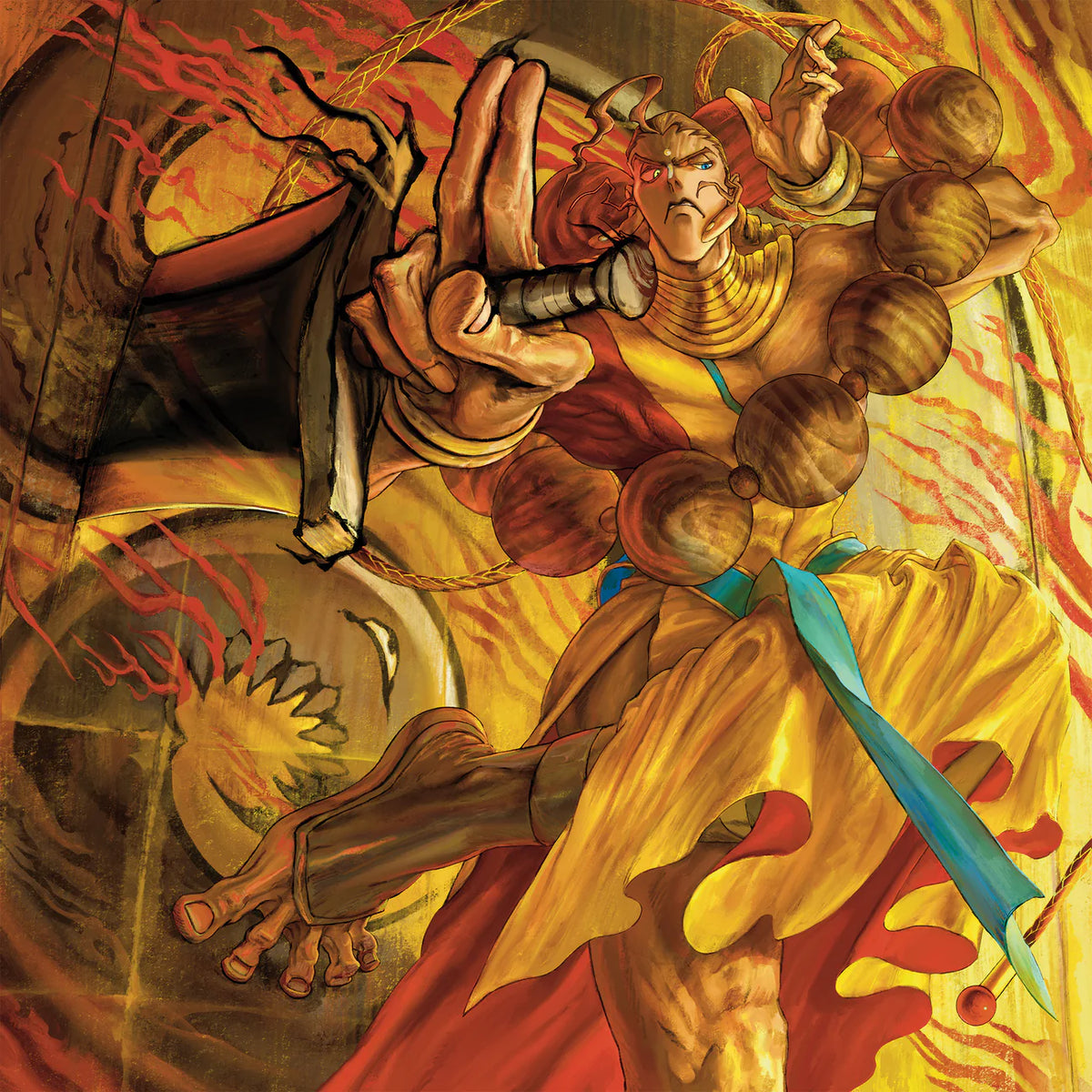 Night Warriors: Darkstalkers' Revenge Vinyl Record Cover