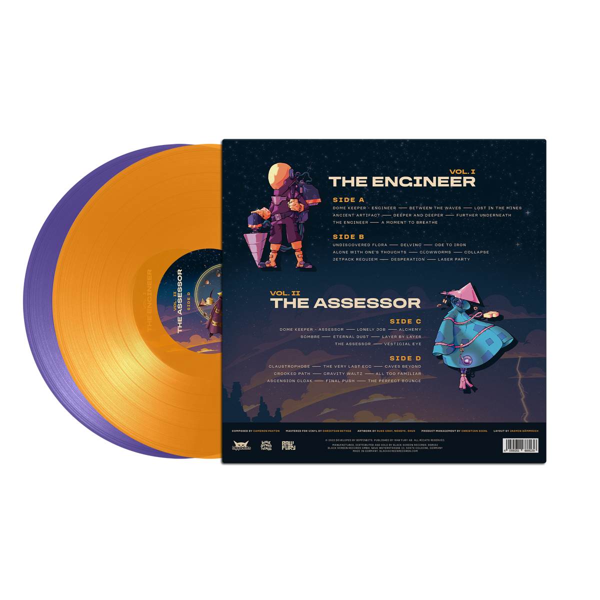 Dome Keeper Vol. 1 & 2 vinyl record