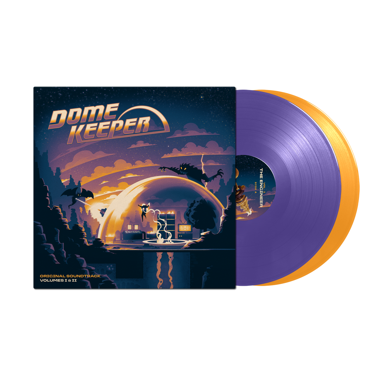 Dome Keeper Vol. 1 & 2 vinyl record