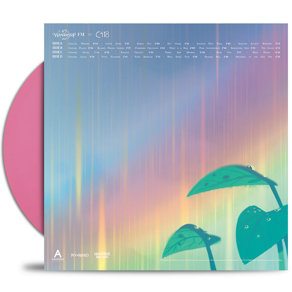 Wanderstop FM Vinyl Record Back