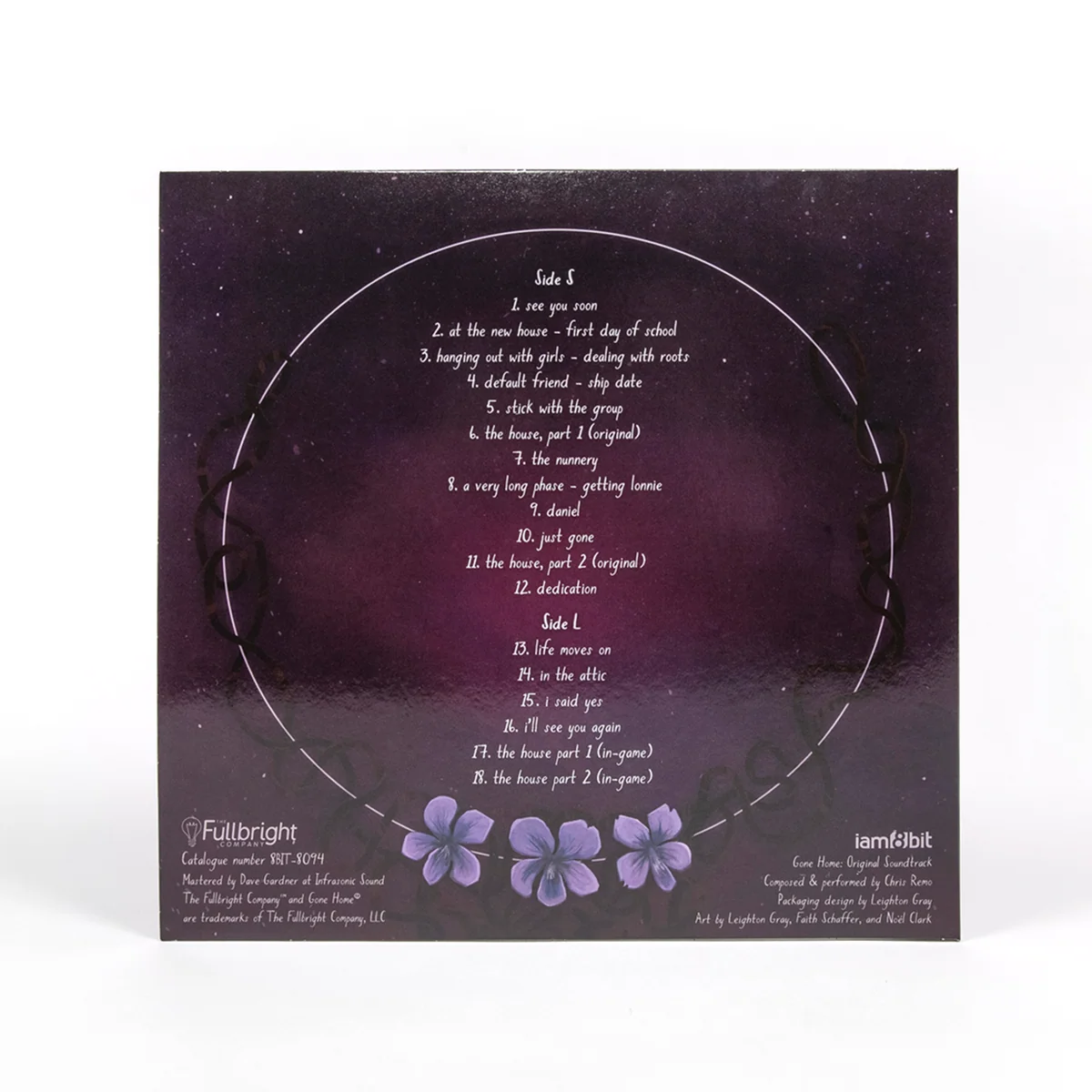 Gone Home Vinyl Record Track List