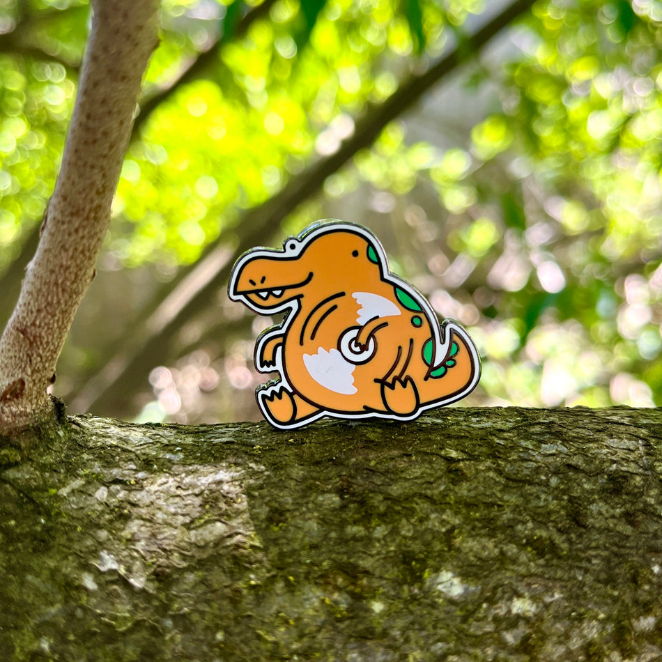 Vinylsaur Enamel Pin Set