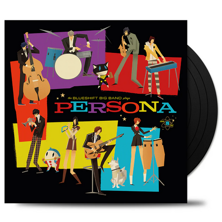 Persona 30th Anniversary Jazz Album Black Vinyl Record