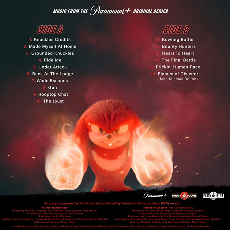 Knuckles (Music from the Paramount + Original Series) - LITA Exclusive Variant