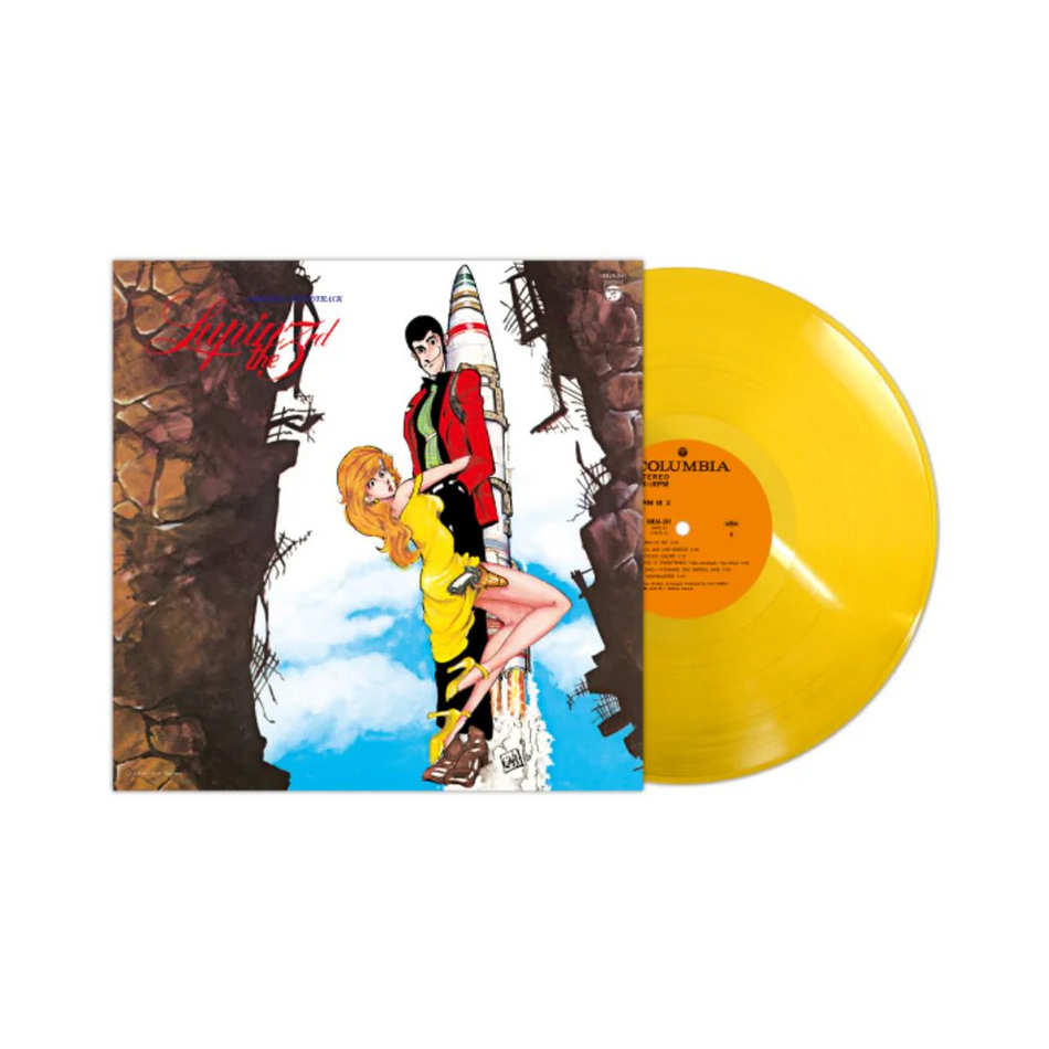 Lupin the Third Original Soundtrack 3 Yellow Vinyl Record
