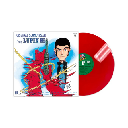 Lupin the Third Original Soundtrack Red Vinyl
