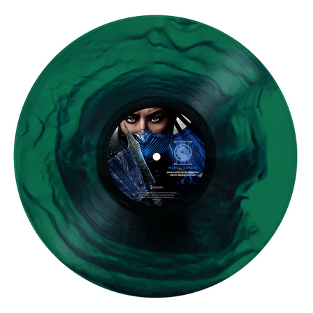 Mortal Kombat II Vinyl Record Green