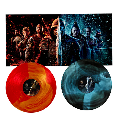 Mortal Kombat Vinyl Record Inside Art