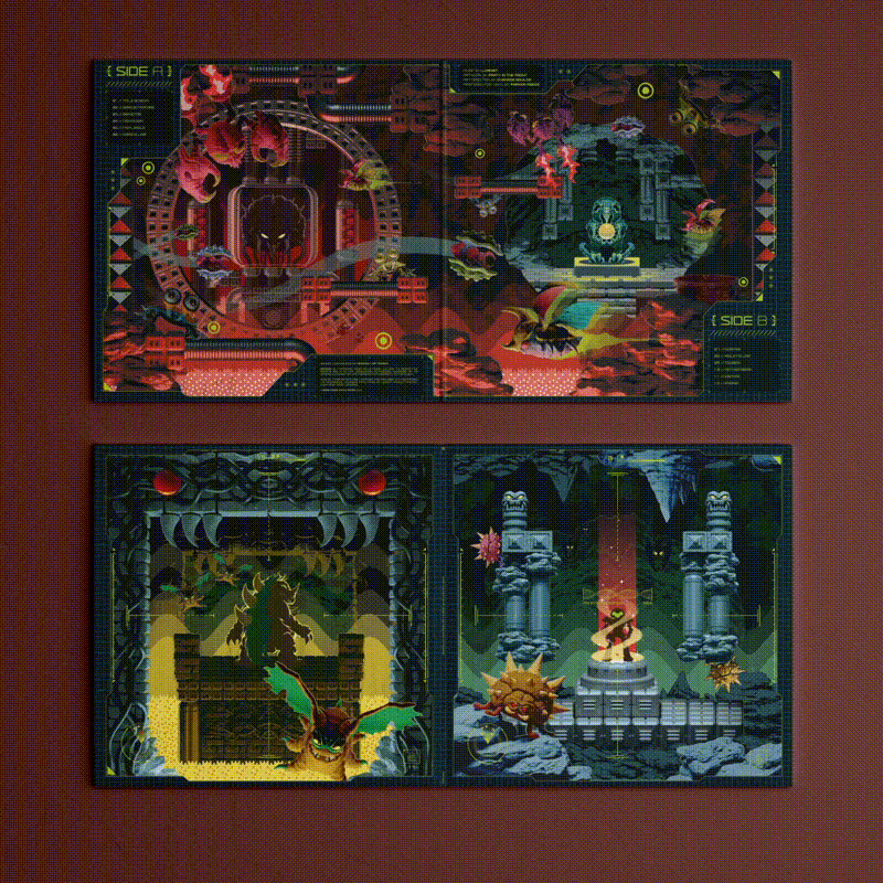 From the Depths of Zebeth: Metroid Resynthesized Vinyl Record