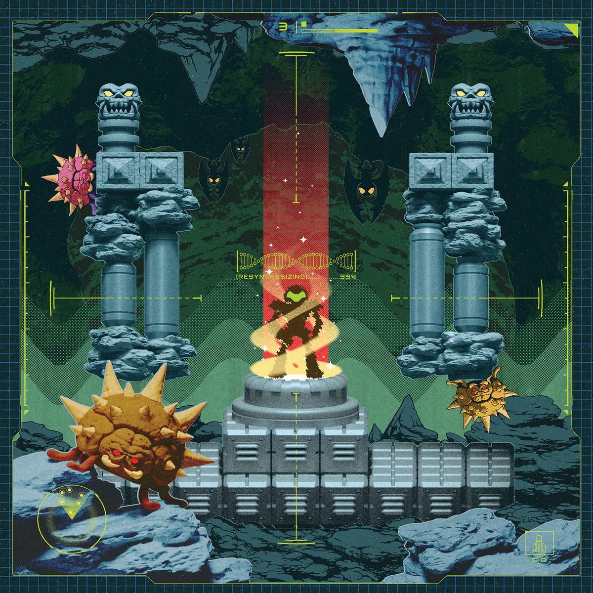 From the Depths of Zebeth: Metroid Resynthesized Vinyl Record
