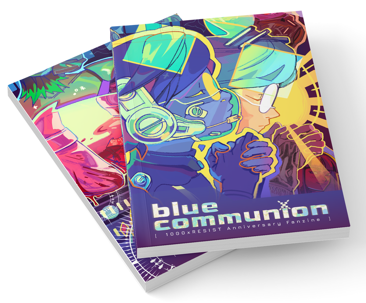 Blue Communion (1000xRESIST Fanzine) – Very Ok Vinyl Blue Communion (1000xRESIST Fanzine) – Very Ok Vinyl