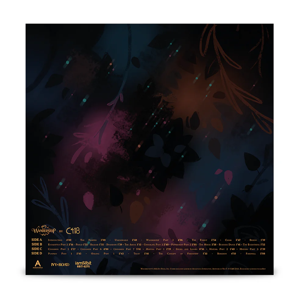 Wanderstop Vinyl Record Back
