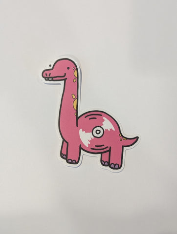 Vinyl-saur - Brontosaurus - Sticker