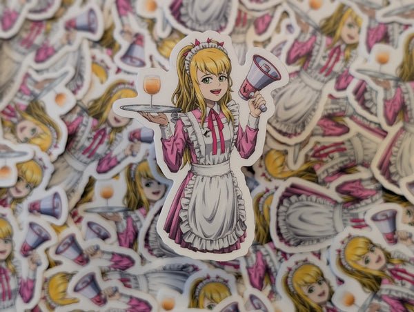 VoV-Chan Maid Sticker