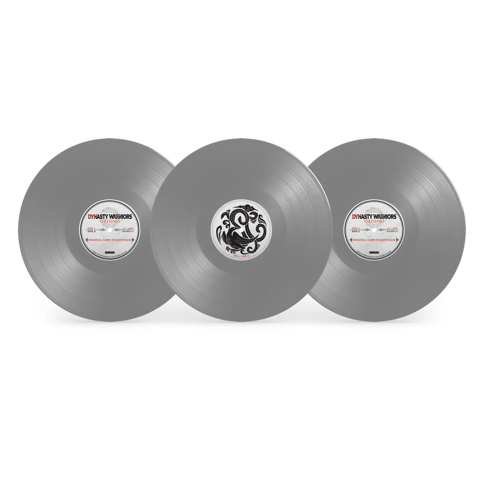 Dynasty Warriors: Origins grey Vinyl Record
