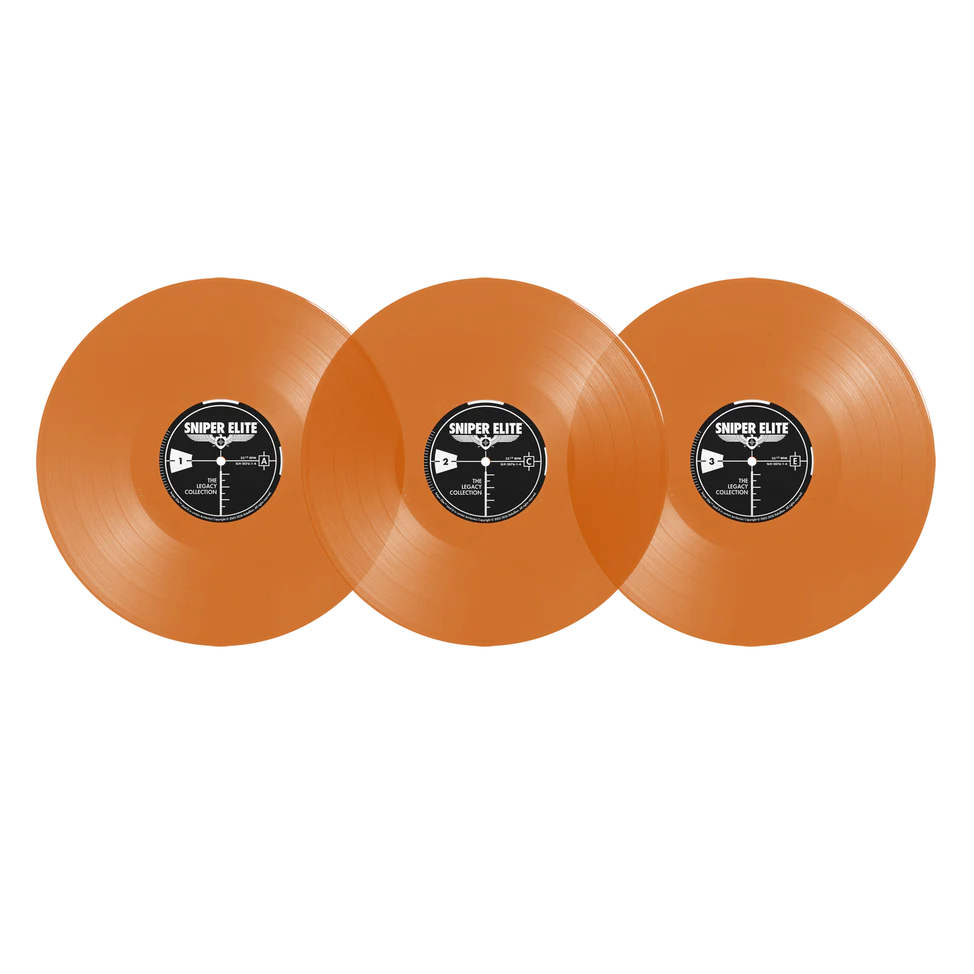 Sniper Elite: The Legacy Collection Orange Transparent Record