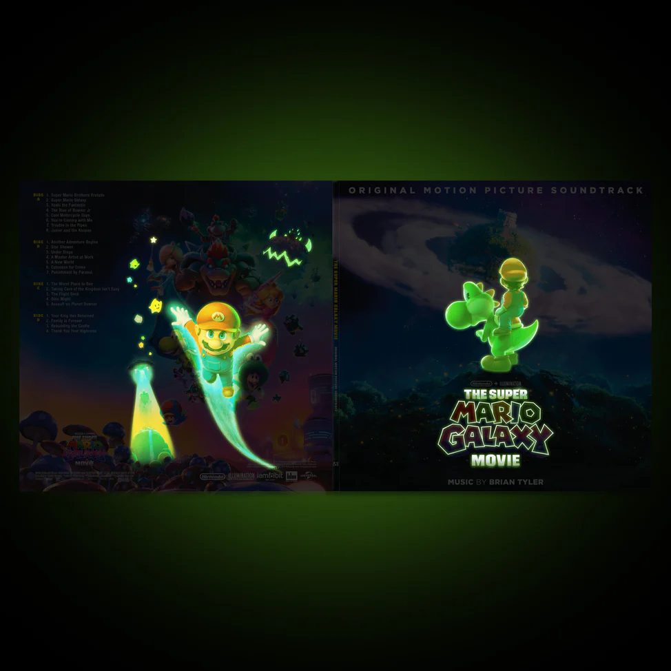 The Super Mario Galaxy Movie Vinyl Record