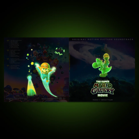 The Super Mario Galaxy Movie Vinyl Record