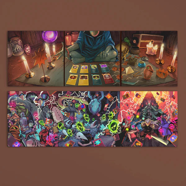 Full cover and inside of the Slay the Spire jacket