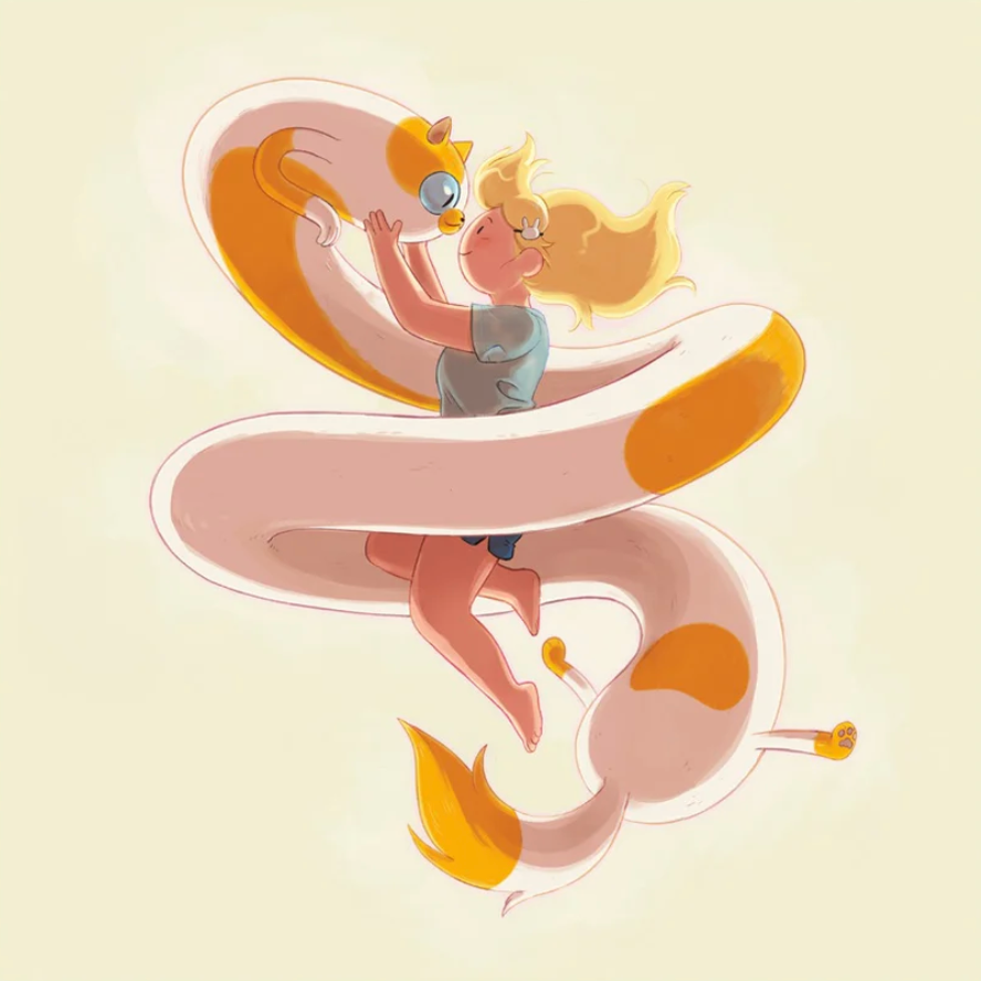 Adventure Time: Fionna and Cake Vinyl Cover Art
