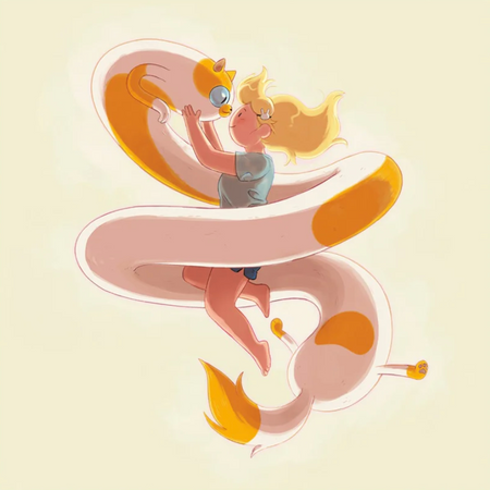 Adventure Time: Fionna and Cake Vinyl Cover Art