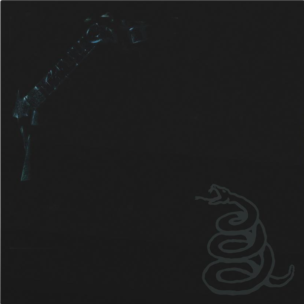 METALLICA (REMASTERED) Vinyl Record Cover