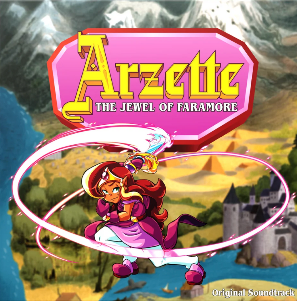 Arzette: The Jewel of Faramore Vinyl Record Cover art