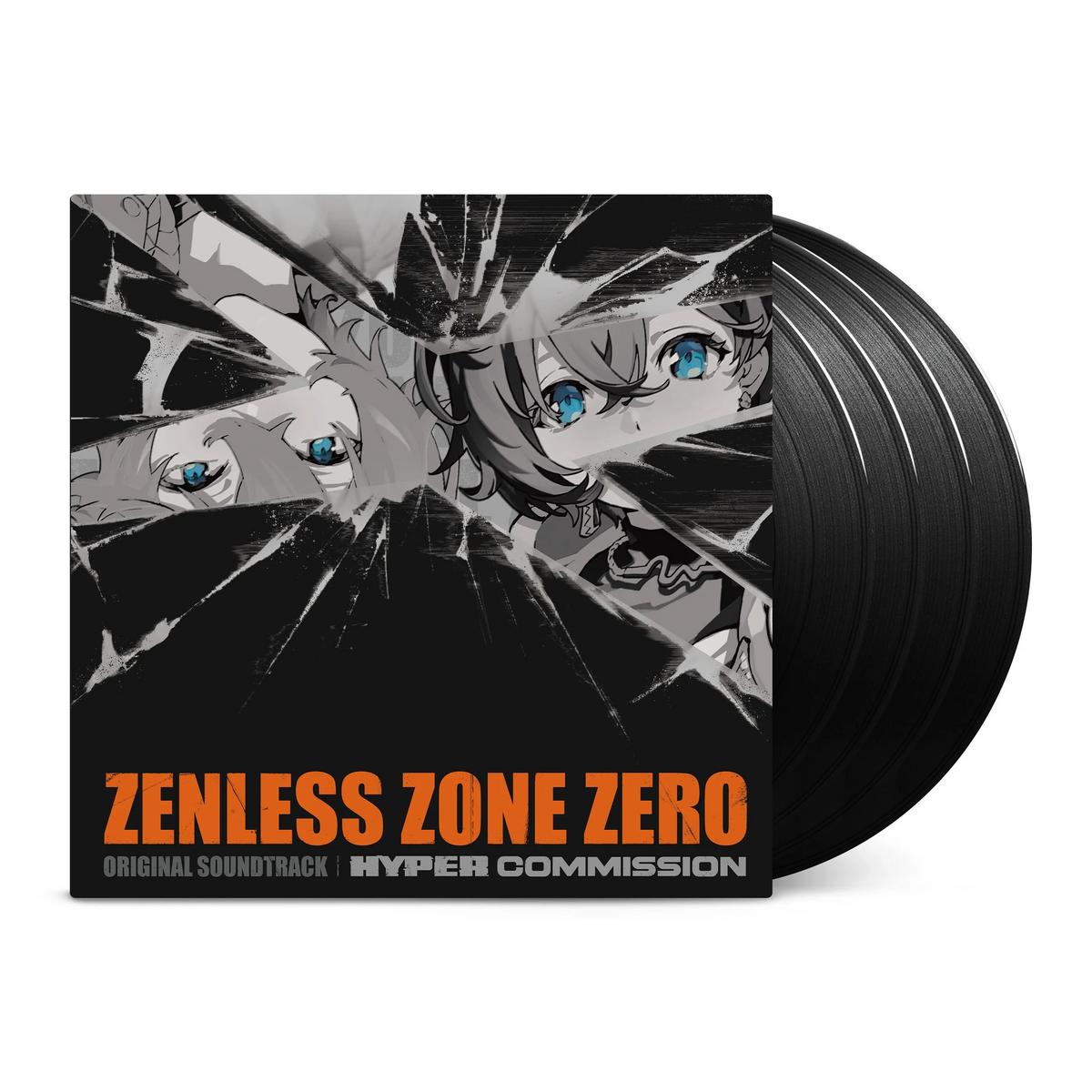 Zenless Zone Zero Vinyl Record 4LP Black