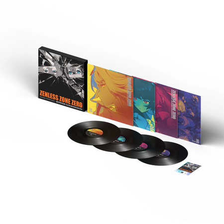 Zenless Zone Zero Vinyl Record 4LP Black