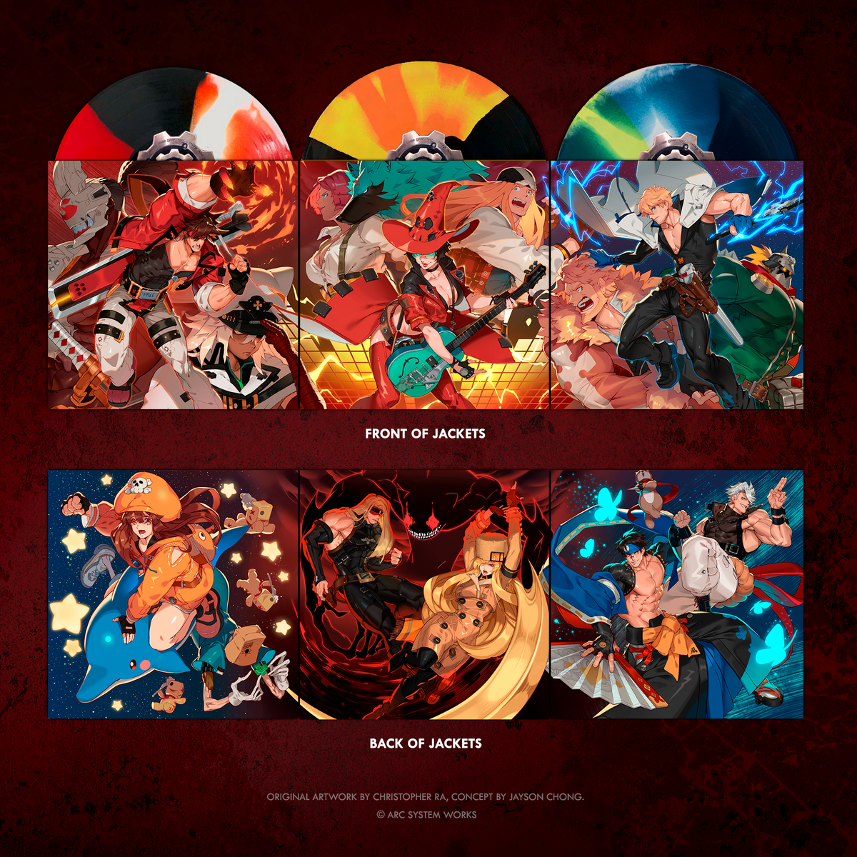 新品 GUILTY GEAR SOUNDTRACK 2LP + FLEXI Guilty Gear Vinyl Soundtrack 2xLP Testament & Justice