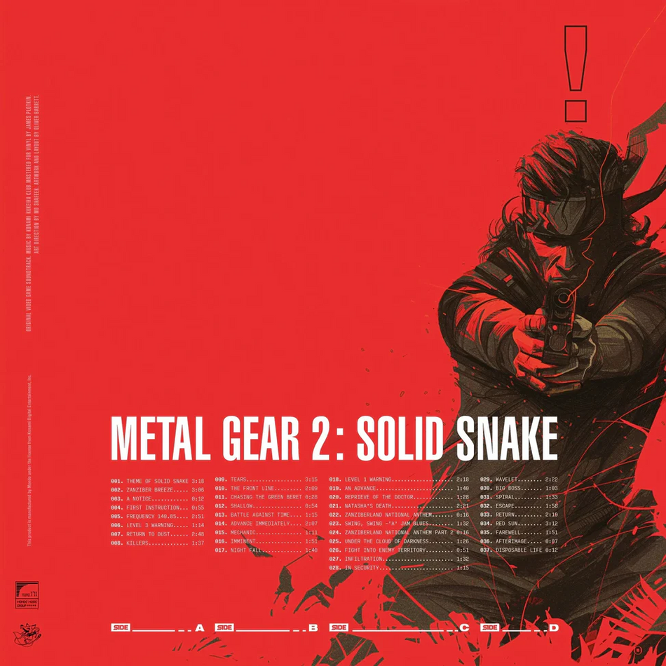 Metal Gear 2: Solid Snake - Original Video Game Soundtrack
