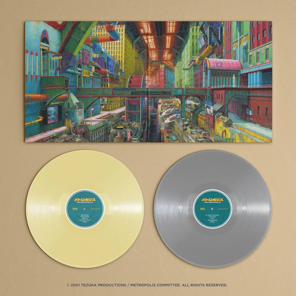Metropolis (2001) Vinyl Record Inside Art