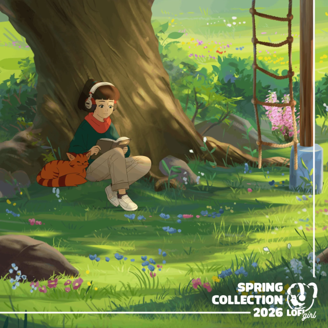 Spring Collection 2026 Lofi Girl Vinyl Record