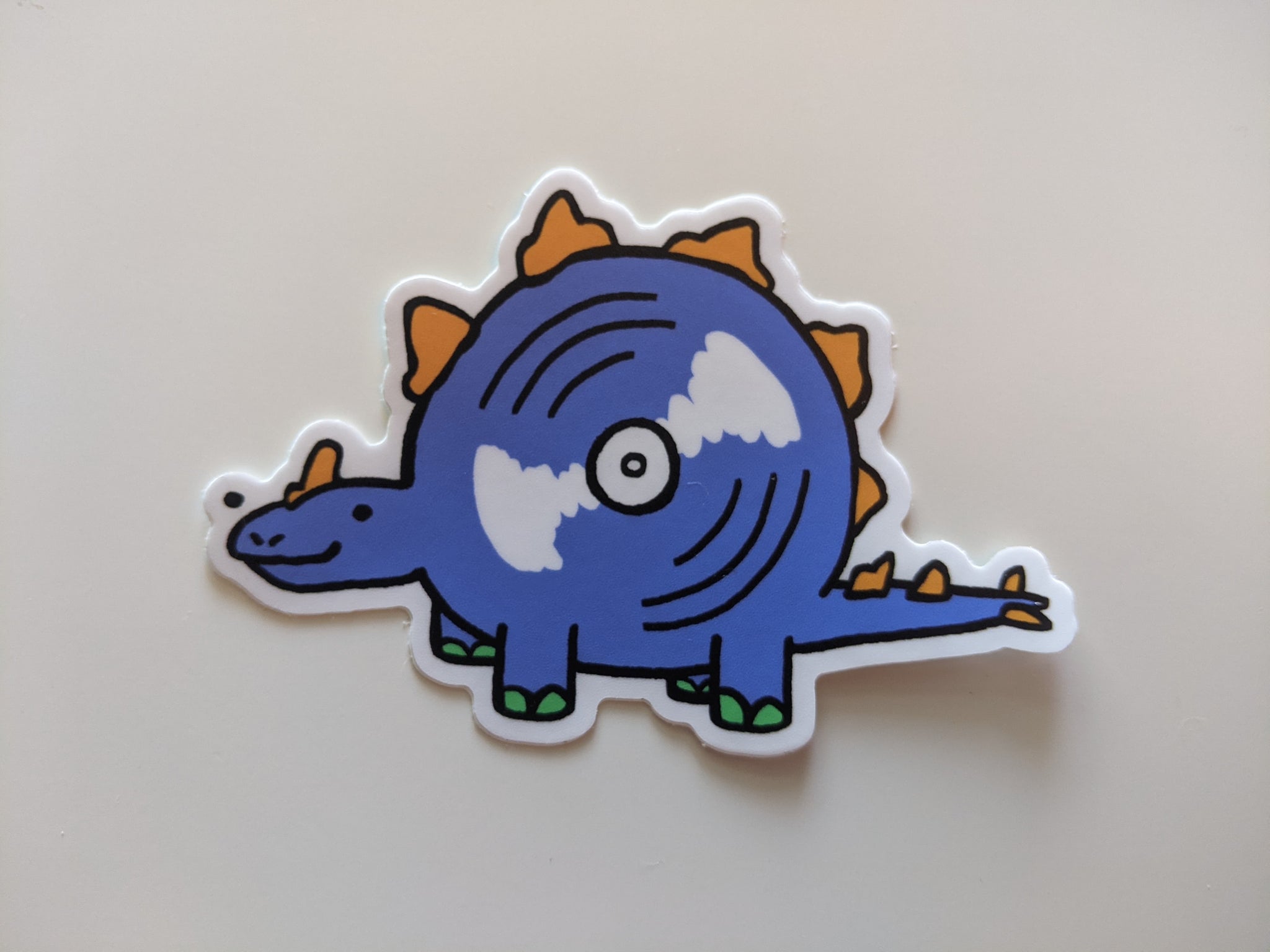 Vinyl-saur - Stegosaurus - Sticker